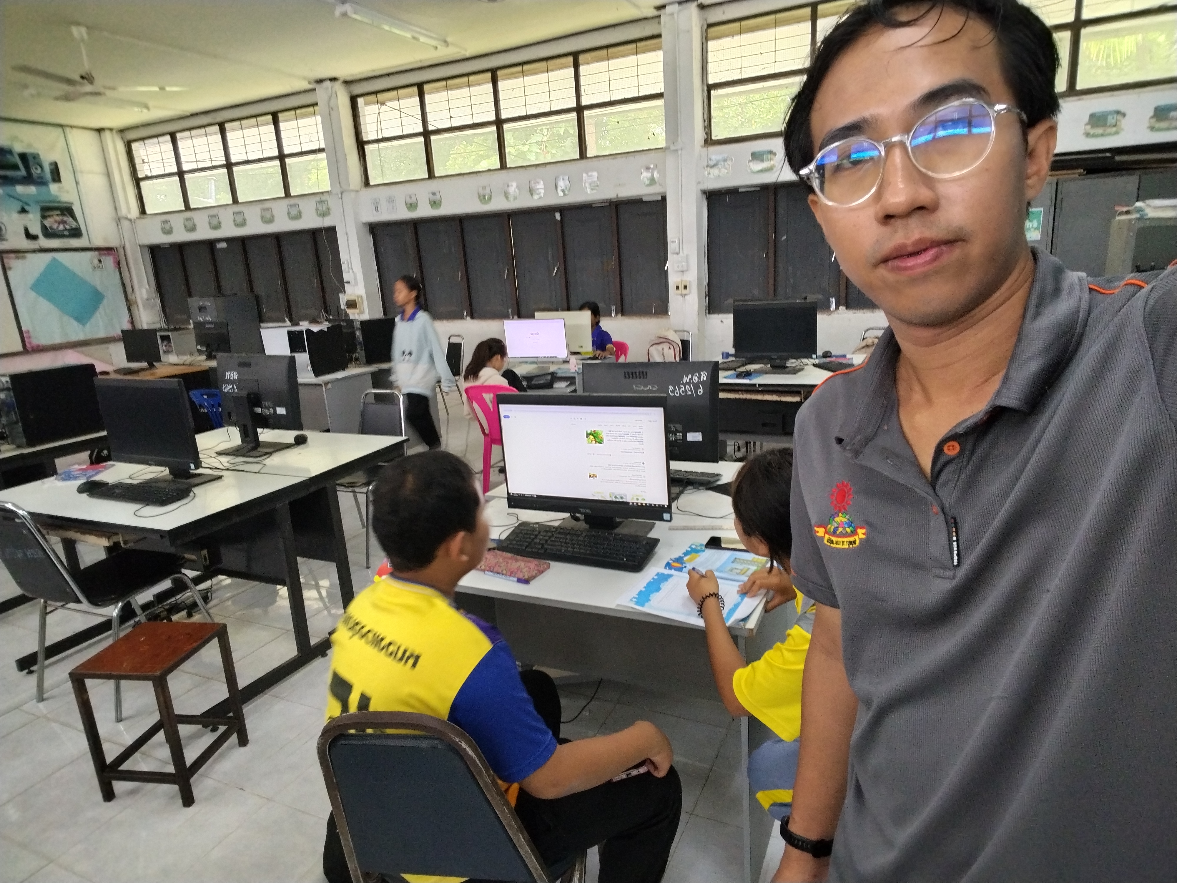 ภาพบรรยากาศการสอน